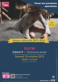 Rauw - Kabinet k. Le samedi 10 octobre 2015 à pessac. Gironde.  20H30